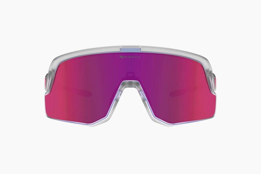 Купить Спортивные очки с диоптриями Demetz B-Suit / Matte Crystal / Matte Dark Violet V. Pink Mirror Violet Cat.3, rx-089/bsuit7688rm148 7ft.ru в интернет магазине Семь Футов