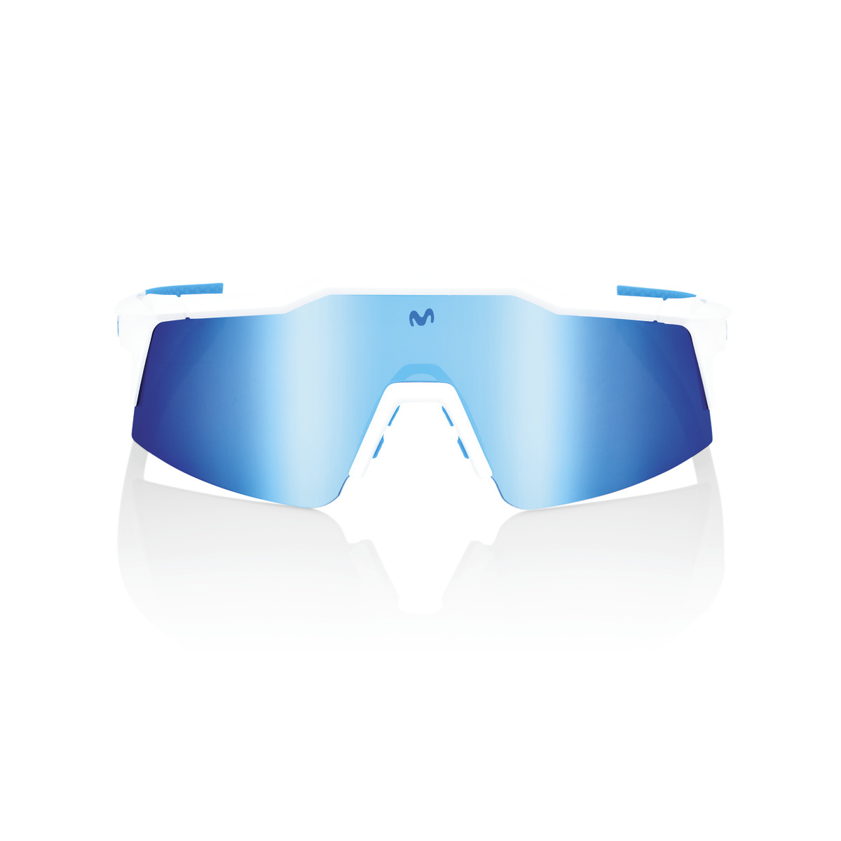 Купить Спортивные очки с диоптриями 100% Speedcraft SL / Movistar Team White / HiPER Blue Multilayer Mirror Lens, rx-056/60008-00009 7ft.ru в интернет магазине Семь Футов