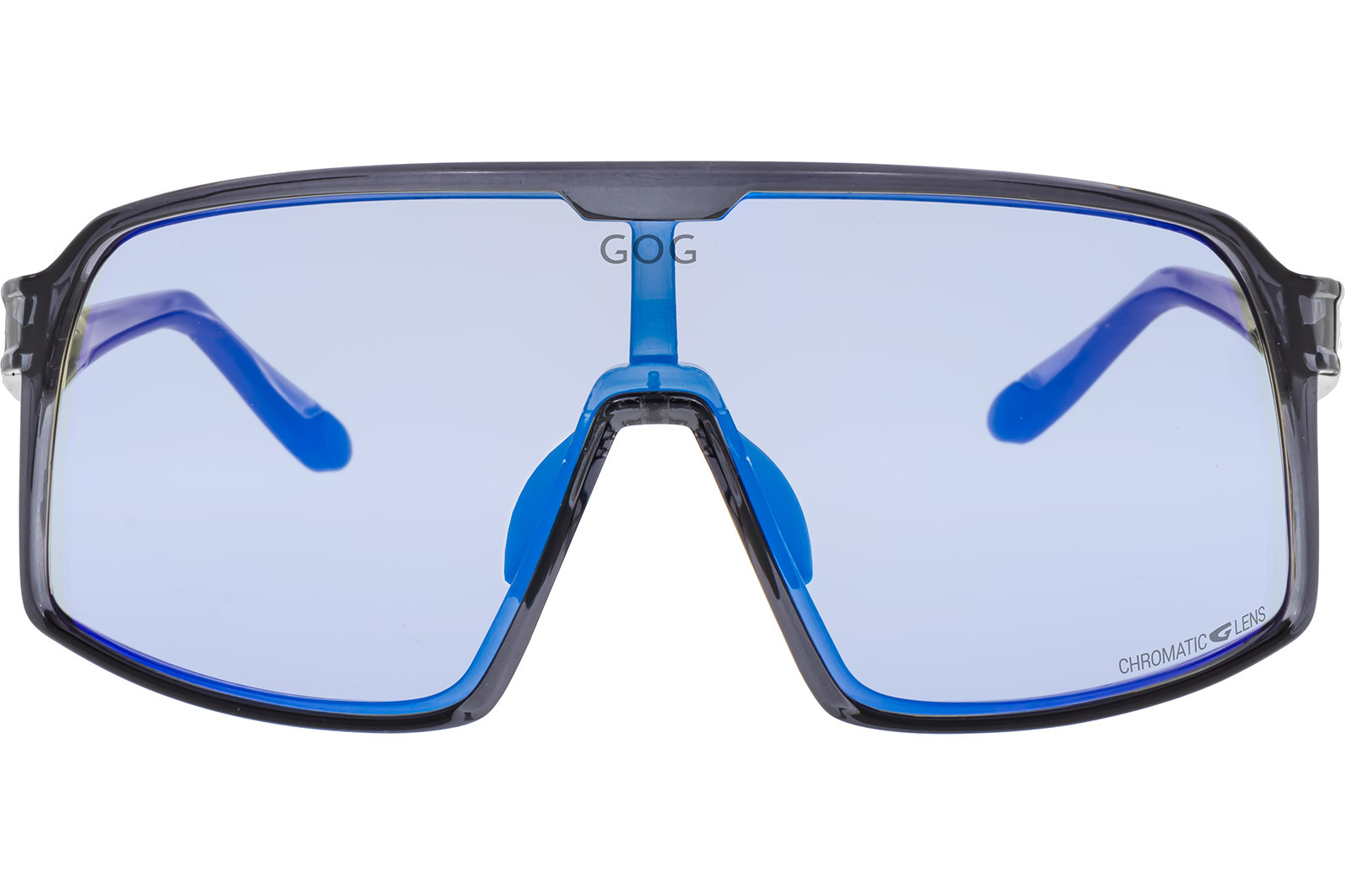 Купить Спортивные очки GOG Hyperion / Cristal Grey-Black / Photochromic Blue Lens, e500-3 7ft.ru в интернет магазине Семь Футов