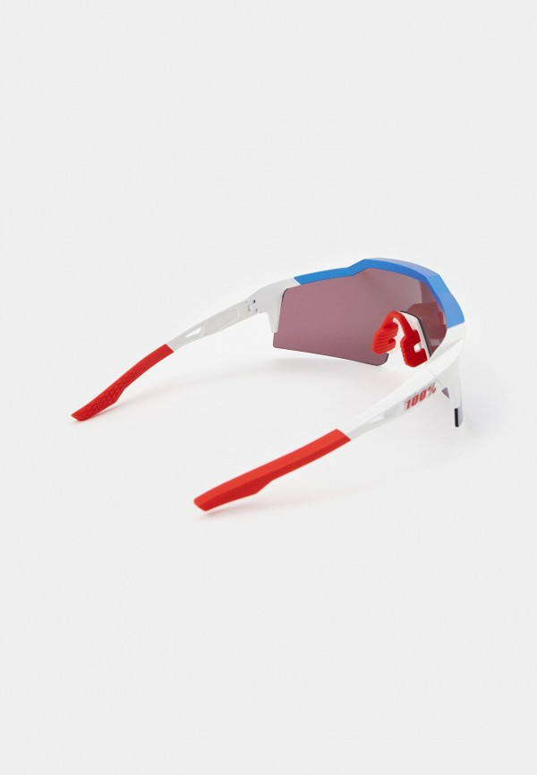 Купить Спортивные очки с диоптриями 100% Speedcraft SL / Total Energies Team Matte White/ / Metallic HiPER Blue ML Mirror Lens, rx-056/60008-00012 7ft.ru в интернет магазине Семь Футов