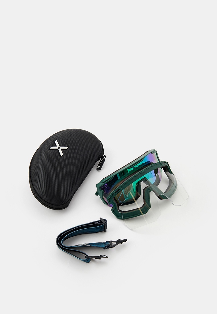 Купить Спортивные очки с диоптриями HILX Samurai / Matt Solid Seaweed Green / Green Polarized Lens + Clear Lens, rx-738/hsm03902-smpgn5 7ft.ru в интернет магазине Семь Футов