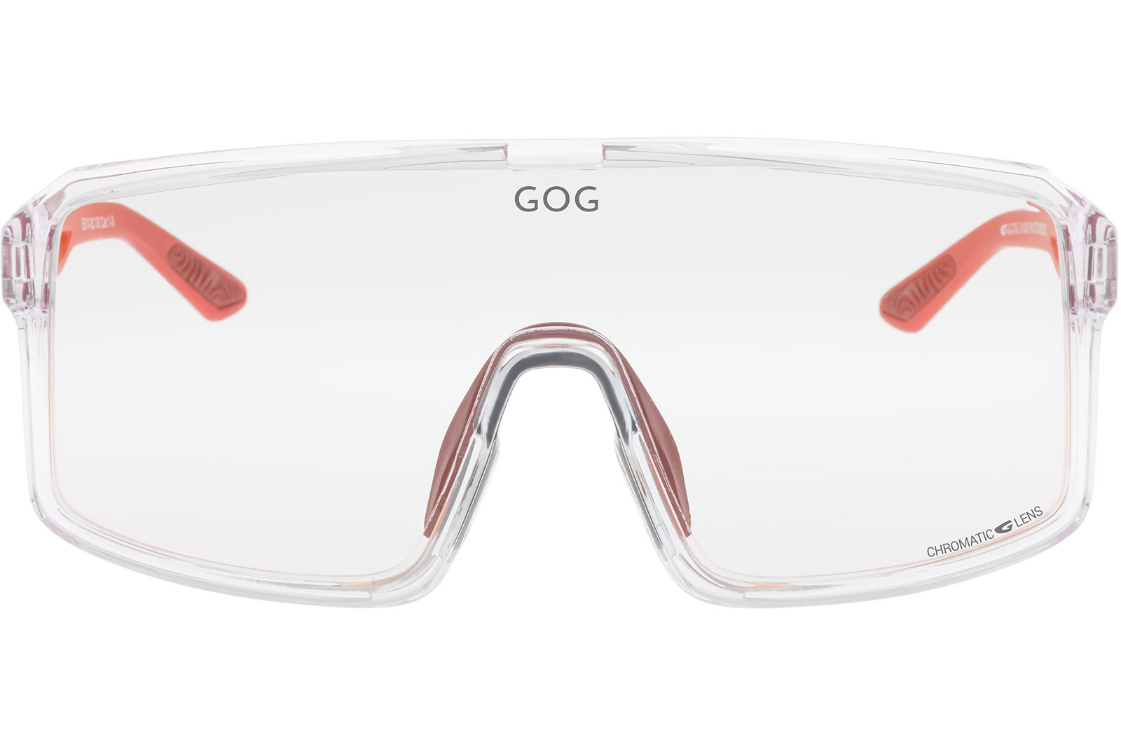 Купить Спортивные очки GOG Ragnarok / Cristal Clear-Matt Metallic Red / Photochromic Red Lens, e517-3c 7ft.ru в интернет магазине Семь Футов