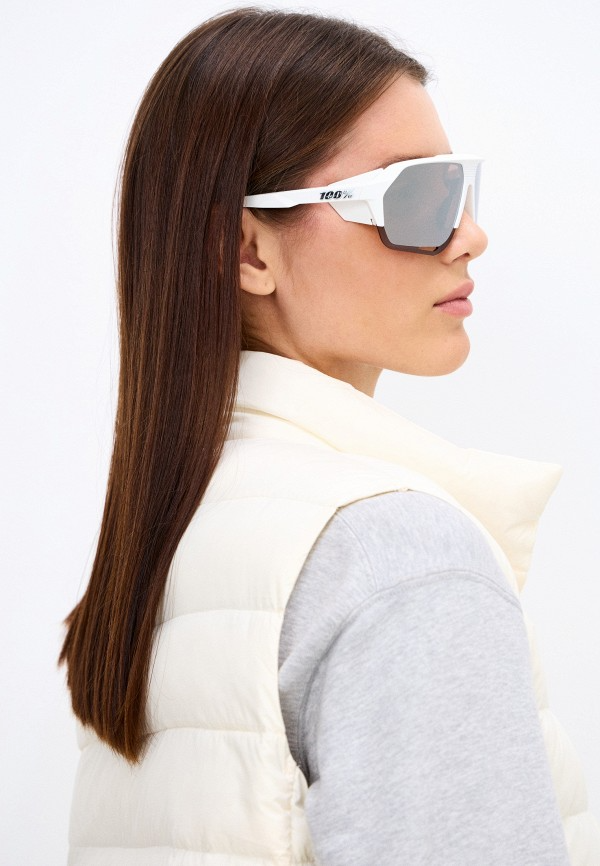 Купить Спортивные очки с диоптриями 100% Norvik / Soft Tact White / HiPER Silver Mirror Lens, rx-018/60031-00003 7ft.ru в интернет магазине Семь Футов