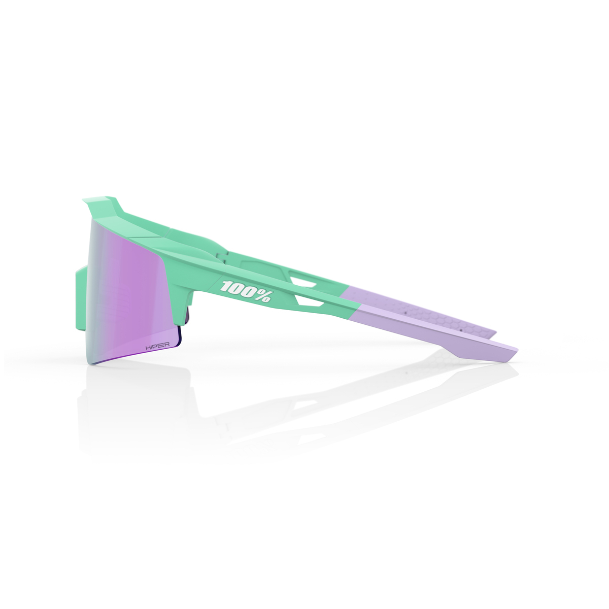 Купить Спортивные очки 100% Speedcraft SL / Soft Tact Mint / HiPER Lavender Mirror Lens, 60008-00017 7ft.ru в интернет магазине Семь Футов