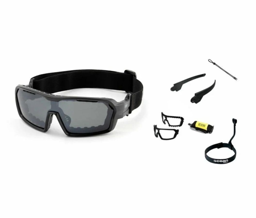 Купить Спортивные очки с диоптриями OCEAN Chameleon Black /  Photochromic lens, rx-687/3702.1 7ft.ru в интернет магазине Семь Футов