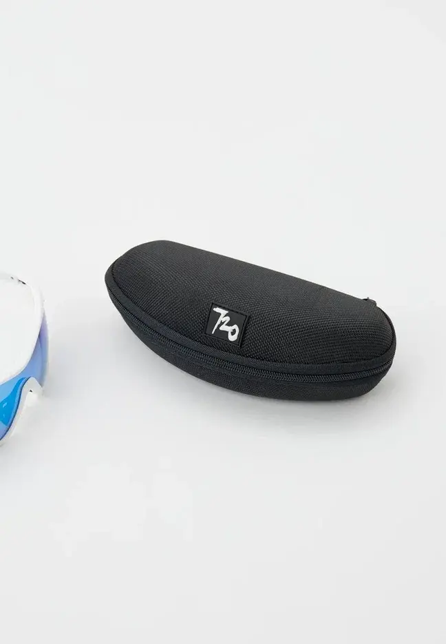 Купить Спортивные очки с диоптриями 720armour Analog Pro / Glossy White / Matte White Gasket / Smoke Full Blue Ti Lens, rx-234/b355g-2 7ft.ru в интернет магазине Семь Футов