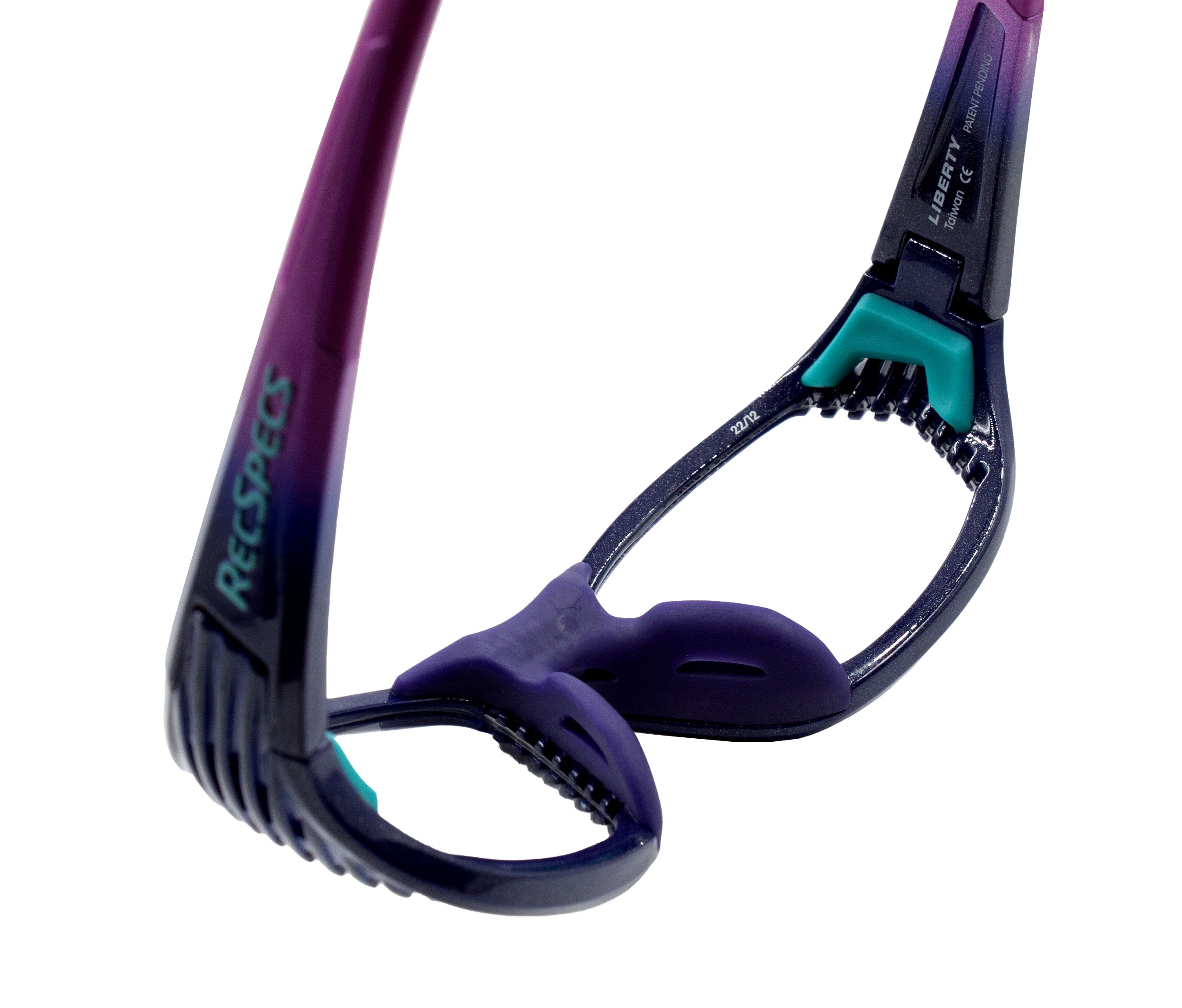 Купить Спортивные очки с диоптриями Rec Specs / Ma-1 / Metallic Purple Pink Fade / для детей до 10 лет, ma-1 mppf5119130c 7ft.ru в интернет магазине Семь Футов
