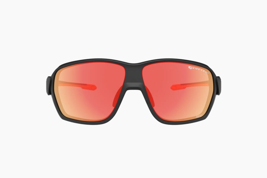 Купить Спортивные очки Demetz M-Suit / Matte Black / Matte Orange V. Grey Photochromic Mirror Orange Cat.1 to 3, msuit5164q865 7ft.ru в интернет магазине Семь Футов