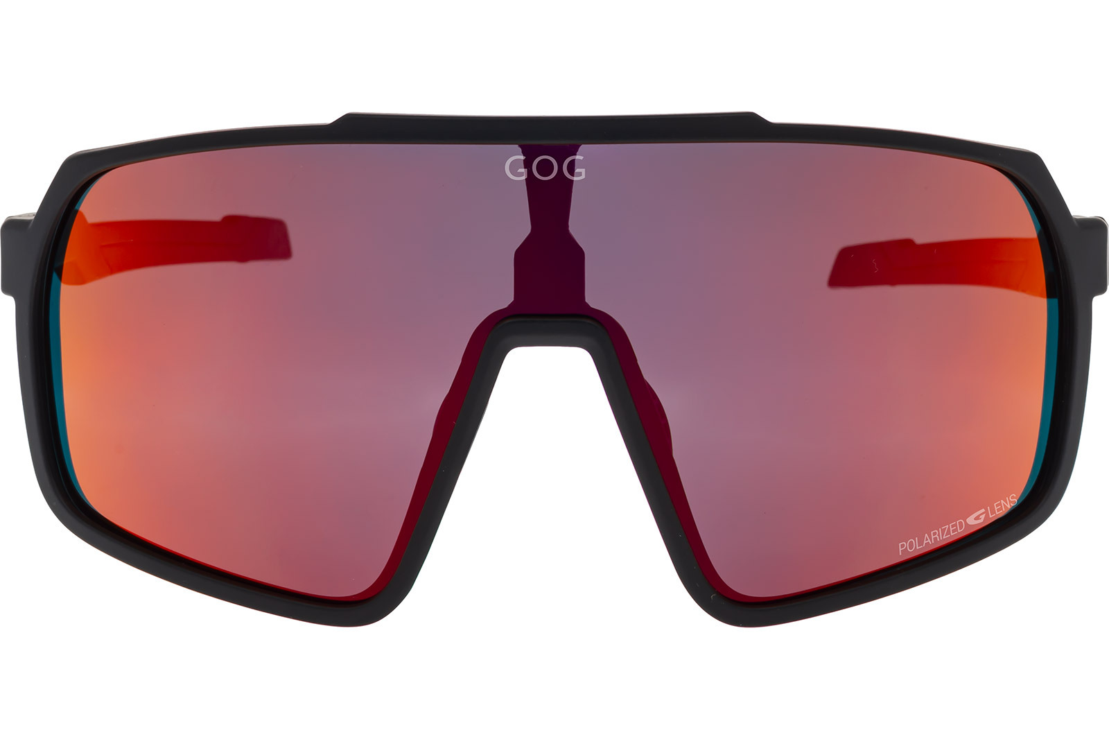 Купить Спортивные очки GOG Okeanos / Matt Black / Polarized Red Lens, e535-1p 7ft.ru в интернет магазине Семь Футов