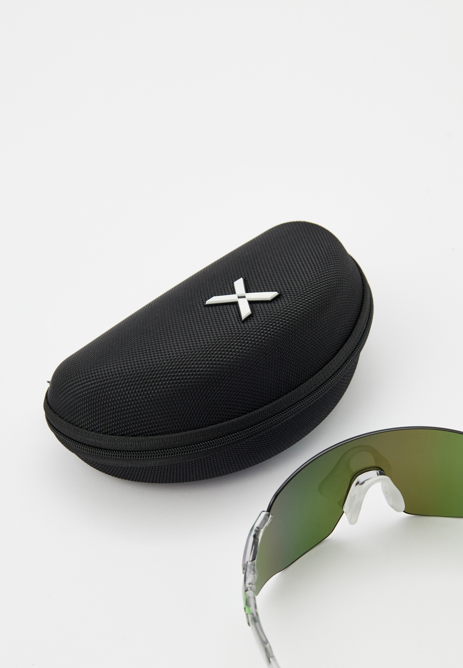 Купить Спортивные очки HILX Savage (L) Shiny Crystal Grey Green / Green Lens, hsa00417-sv4gn14 7ft.ru в интернет магазине Семь Футов