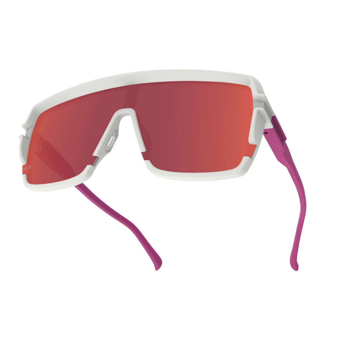 Купить Спортивные очки HILX Youngblood Matt White / Red Lens, hyb00702-ybrd10 7ft.ru в интернет магазине Семь Футов