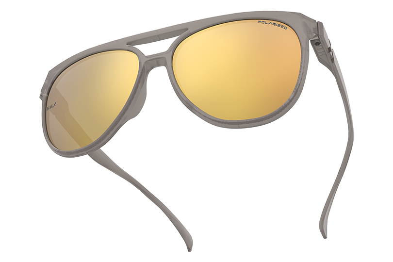 Купить Спортивные очки HILX Valkyrie Matt Milky Light Brown / Gold Mirror Polarized Lens, hvk05302-vkpgd2 7ft.ru в интернет магазине Семь Футов