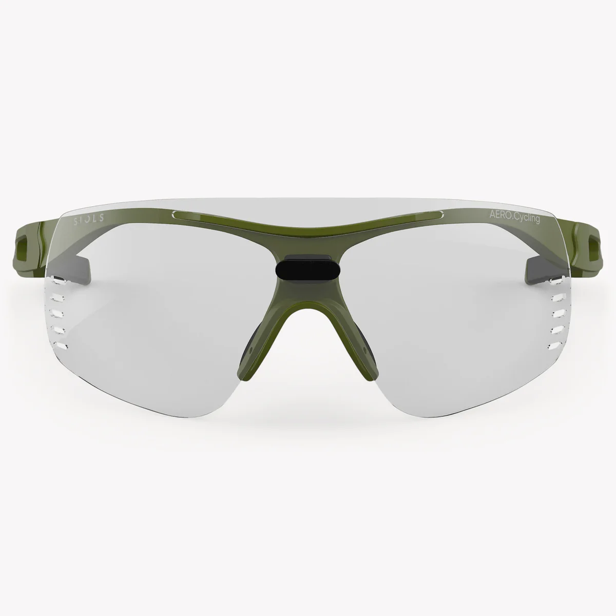 Купить Спортивные очки с диоптриями Siols / AERO.Cycling / Clear Pure / Pine, rx-153/49624-5-468 7ft.ru в интернет магазине Семь Футов