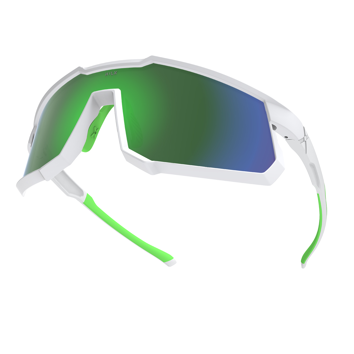 Купить HILX Big Head / Matt White Green / Green Lens 7ft.ru в интернет магазине Семь Футов