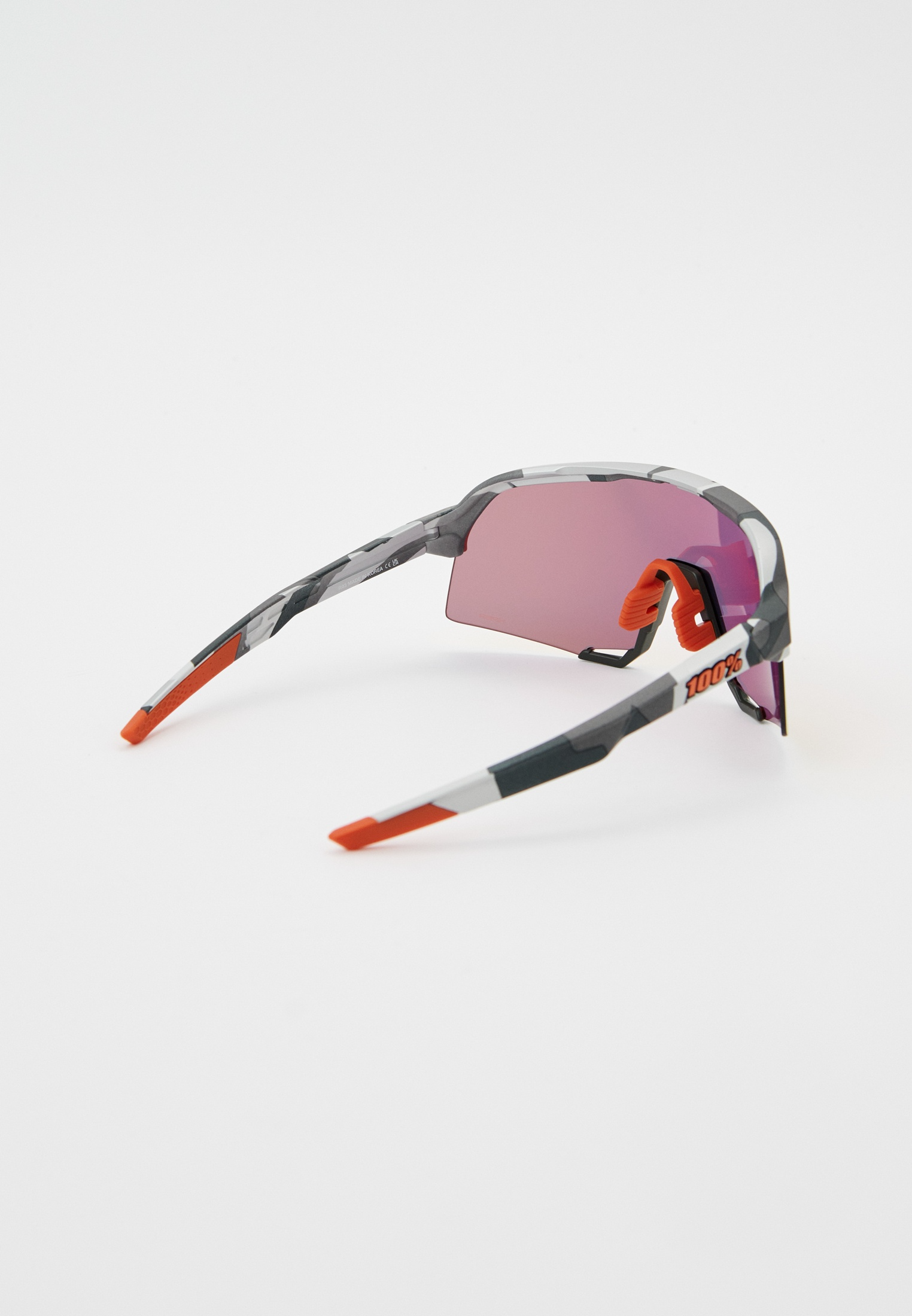 Купить Спортивные очки с диоптриями 100% S3 - Soft Tact Grey Camo - HiPER Red Multilayer Mirror Lens, rx-056/60005-00001 7ft.ru в интернет магазине Семь Футов