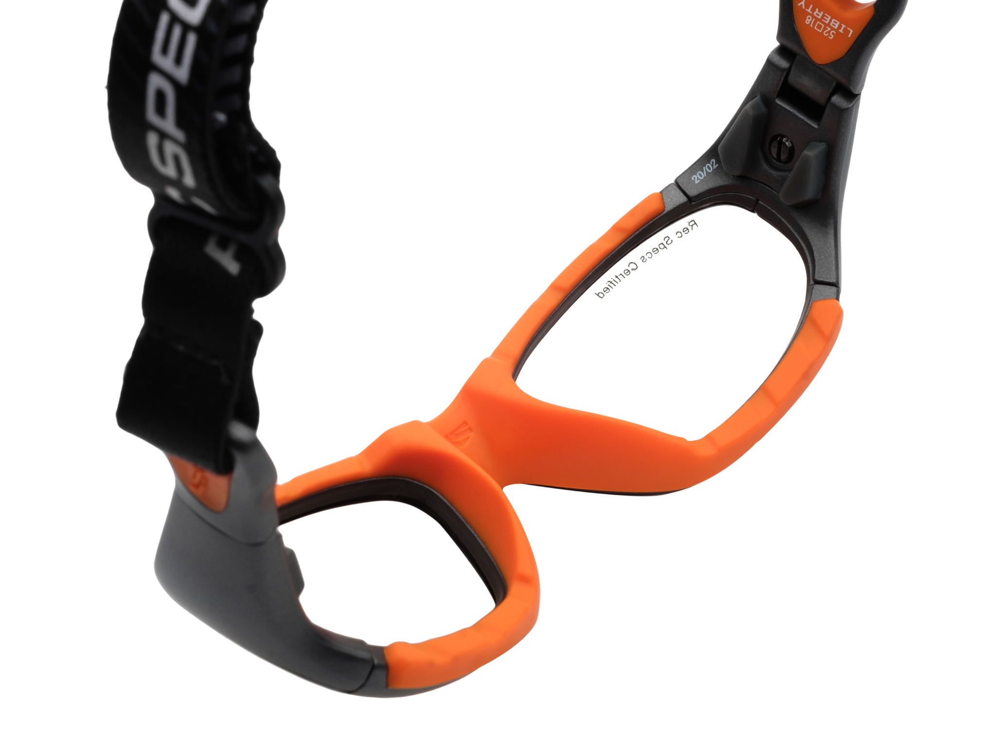 Купить Спортивные очки с диоптриями Rec Specs / Rs-41 / Gunmetal / Orange / детские до 10 лет, rs-41 gmor4916csf 7ft.ru в интернет магазине Семь Футов