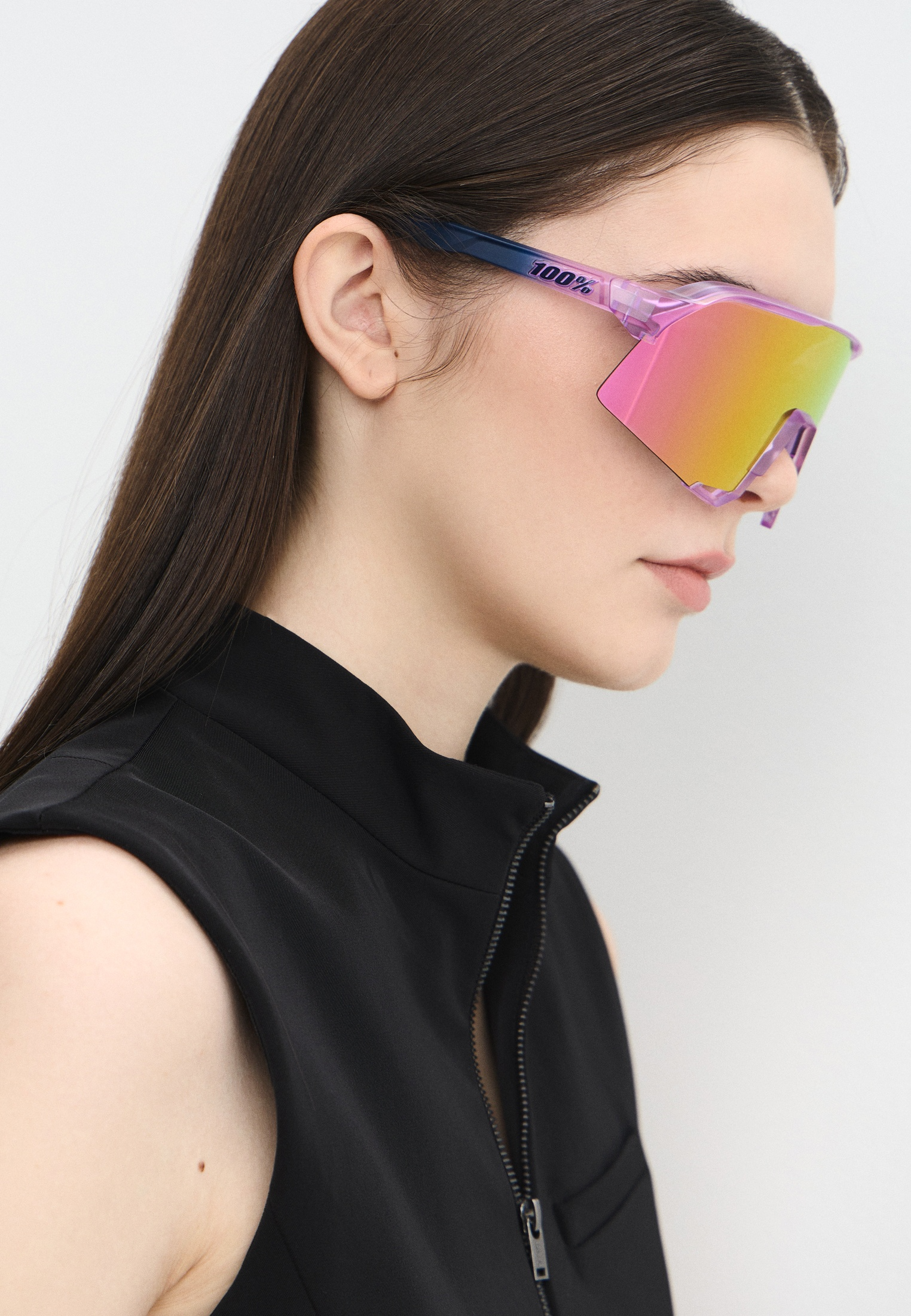 Купить Спортивные очки с диоптриями 100% S3 Toyoko - HiPER Vital Pink Mirror Lens, rx-056/60005-10051 7ft.ru в интернет магазине Семь Футов