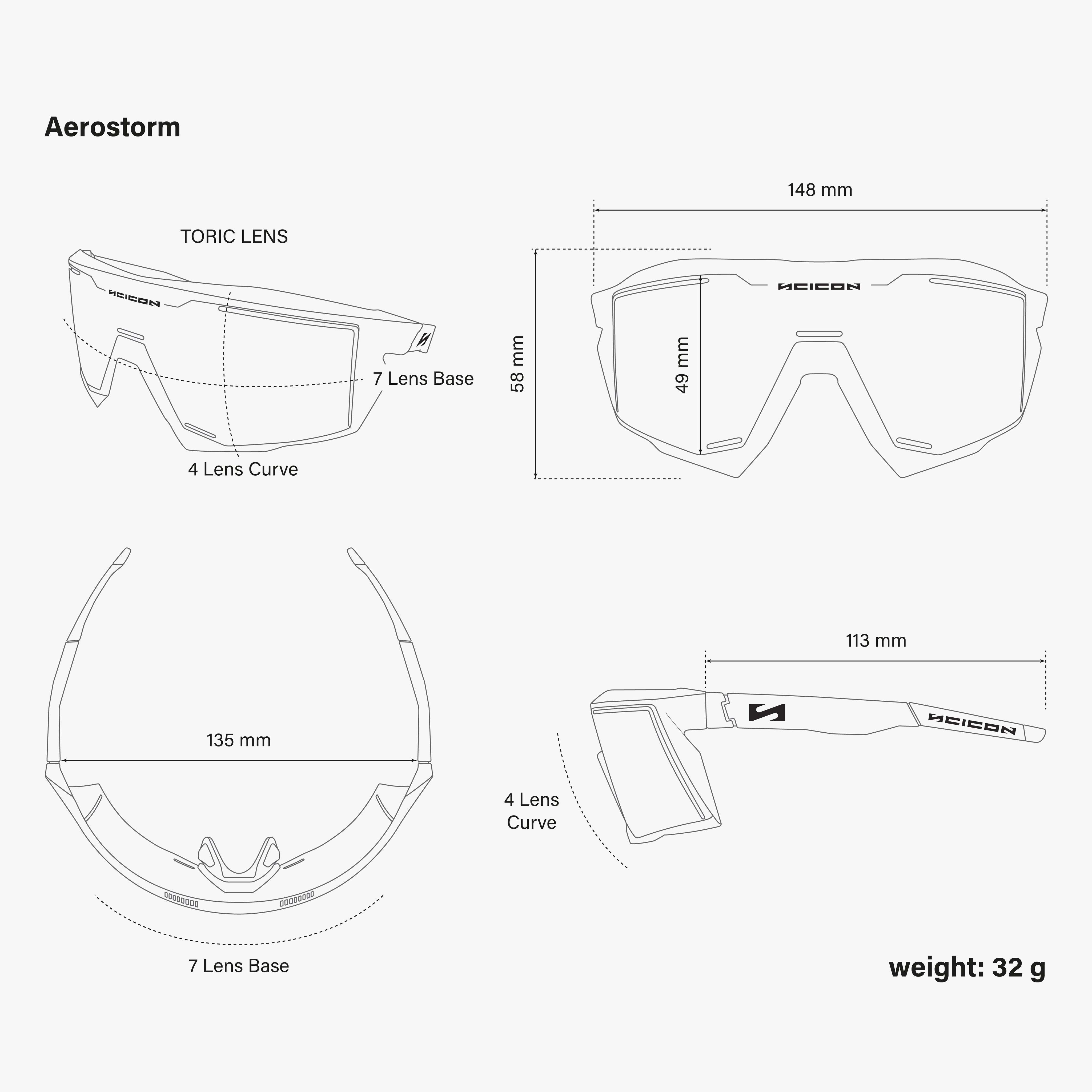 Купить Спортивные очки Scicon Aerostorm Multi Mirror Sunburst, ey413728 7ft.ru в интернет магазине Семь Футов