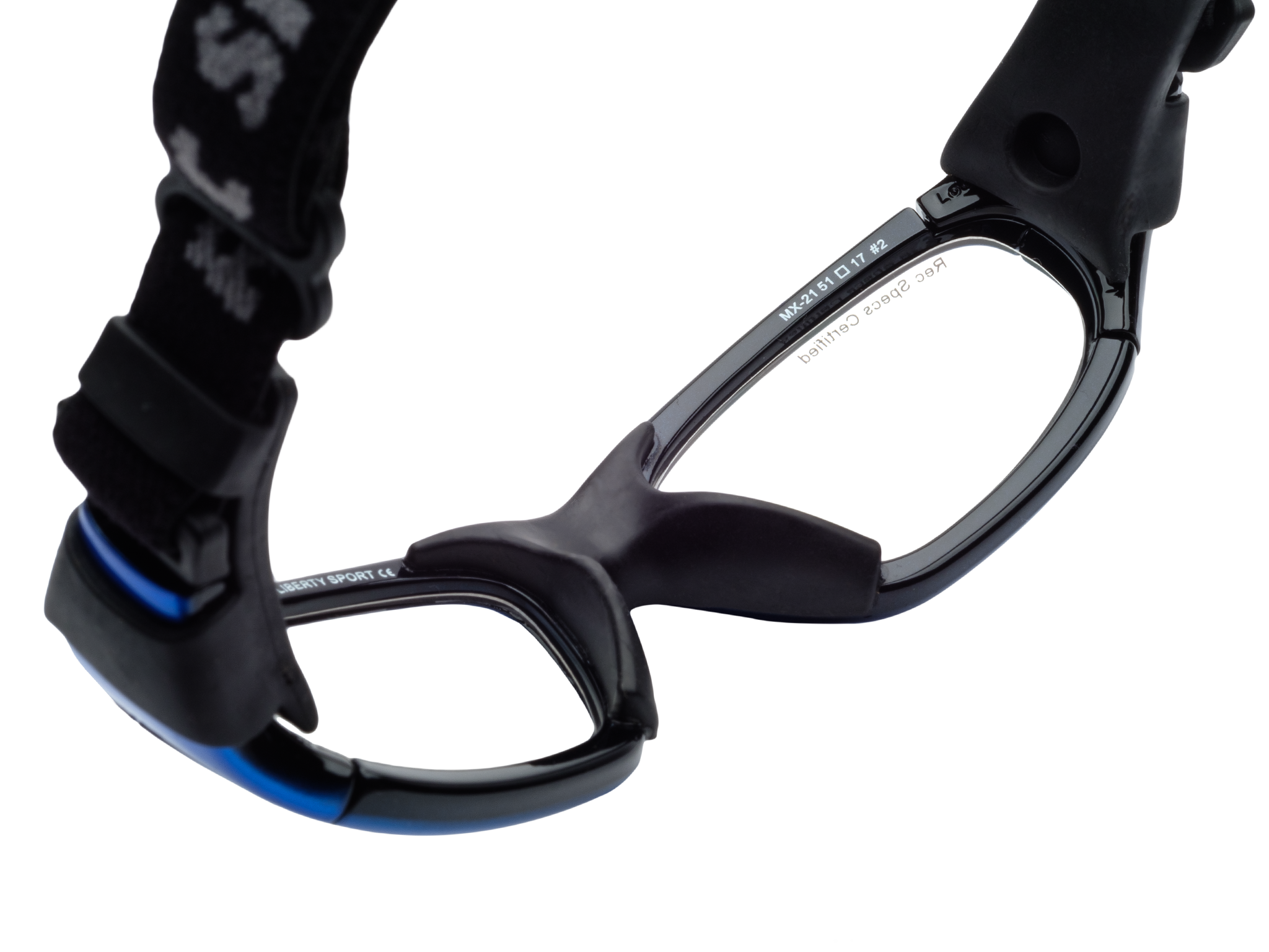 Купить Спортивные очки с диоптриями Rec Specs / Maxx 21 / Bright Blue / Black / для подростков старше 10 лет, mx-21 blbk5117c 7ft.ru в интернет магазине Семь Футов