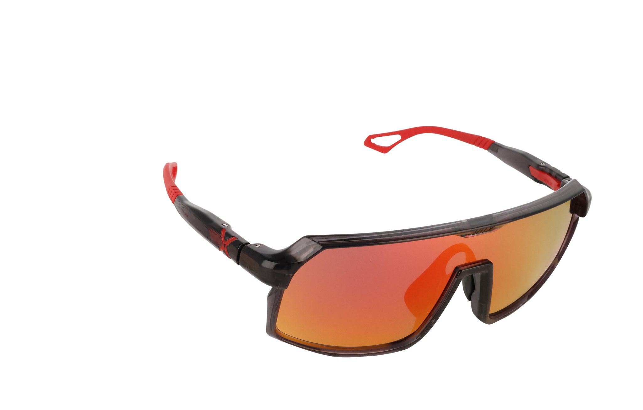 Купить Спортивные очки HILX Inferno Shiny Crystal Dark Grey / Red Lens, hif06103-ifrd4 7ft.ru в интернет магазине Семь Футов