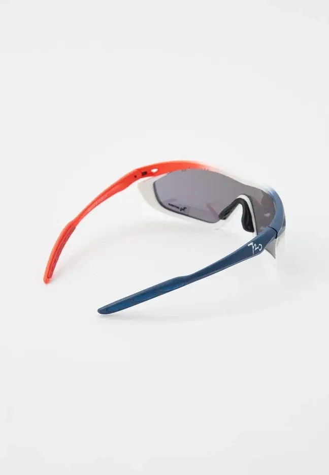 Купить Спортивные очки с диоптриями 720armour Analog Pro / Matte Dark Grey Blue / Matte Neon Red Orange / Matte White Gasket / Smoke Full Blue White Lens, rx-234/b355g-9 7ft.ru в интернет магазине Семь Футов