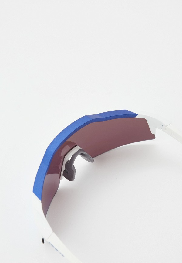 Купить Спортивные очки с диоптриями 100% Speedcraft SL / Matte White Metallic Blue / HiPER Blue Multilayer Mirror Lens, rx-056/60008-00003 7ft.ru в интернет магазине Семь Футов