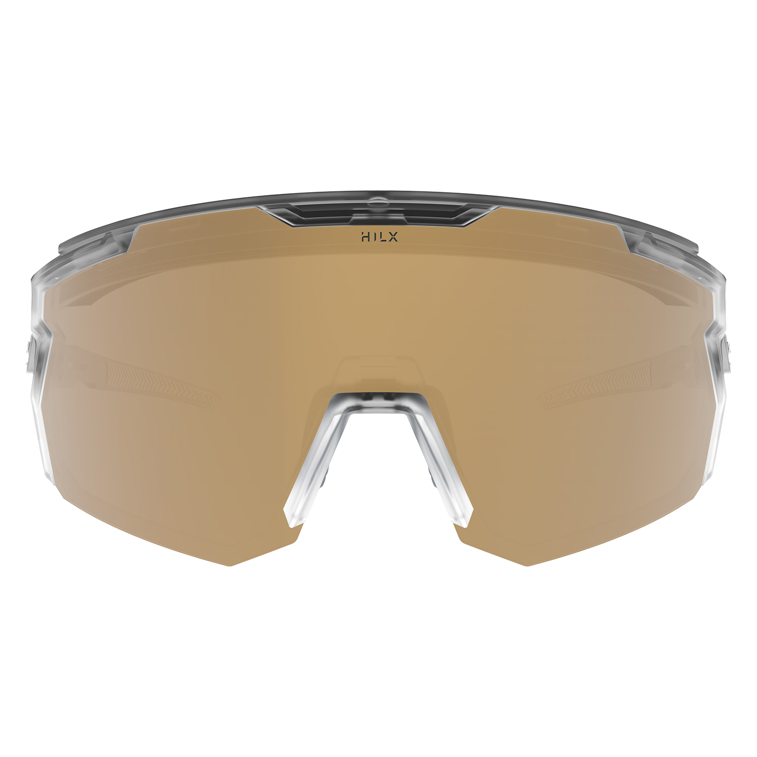 Купить Спортивные очки с диоптриями HILX Samurai / Matt Crystal / Gold Polarized Lens + Clear Lens, rx-738/hsm03905-smpgd4 7ft.ru в интернет магазине Семь Футов