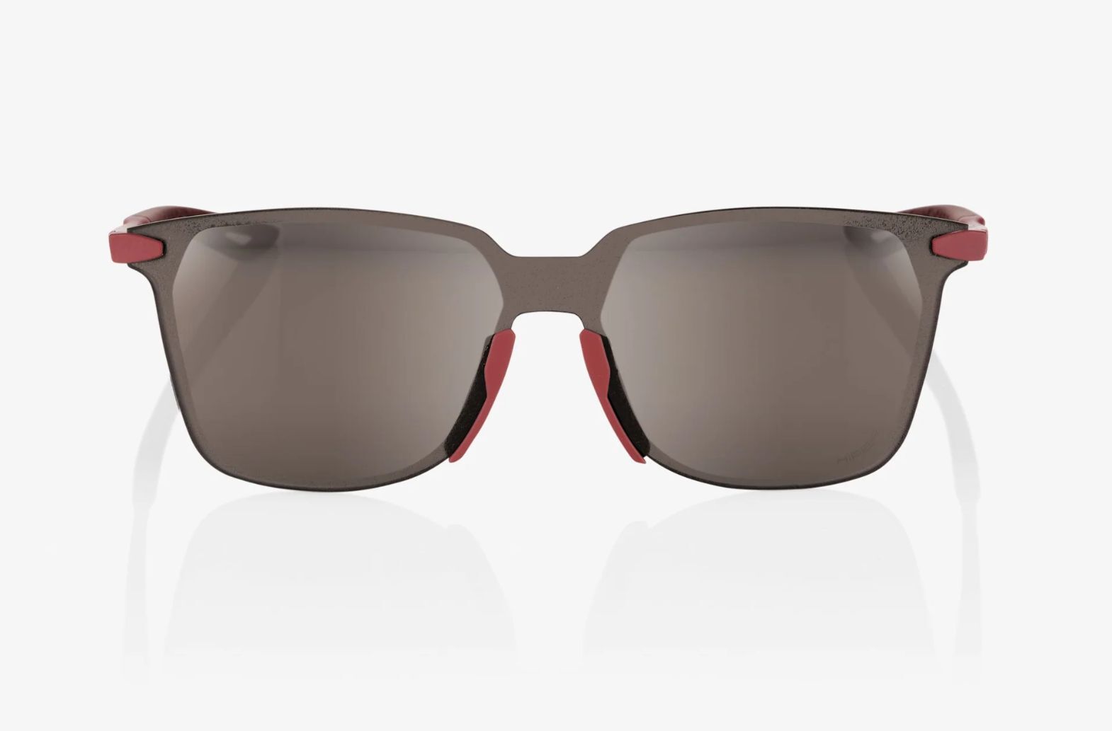 Купить Спортивные очки 100% LEGERE SQUARE - Soft Tact Crimson - HiPER Silver Mirror Lens, 60020-00004 7ft.ru в интернет магазине Семь Футов