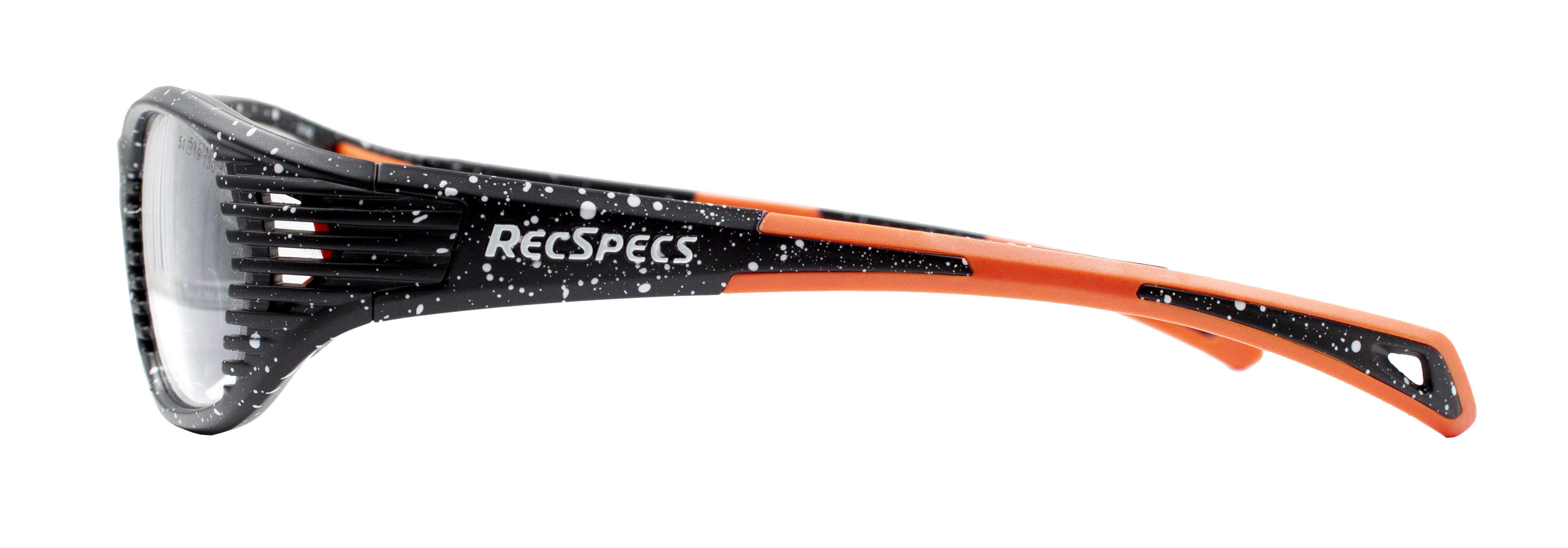 Купить Спортивные очки с диоптриями Rec Specs / Ma-1 / Spotted Matte Black Orange / детские до 10 лет, ma-1 smbo5119130c 7ft.ru в интернет магазине Семь Футов