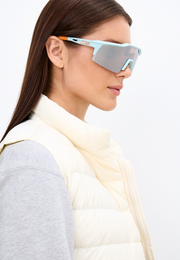 Купить Спортивные очки с диоптриями 100% Speedcraft SL / Soft Tact Two Tone / HiPER Silver Mirror Lens, rx-056/60008-00011 7ft.ru в интернет магазине Семь Футов