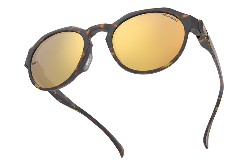 Купить Спортивные очки HILX Feral Matt Demi / Gold Mirror Polarized Lens, hfr05105-frpgd2 7ft.ru в интернет магазине Семь Футов