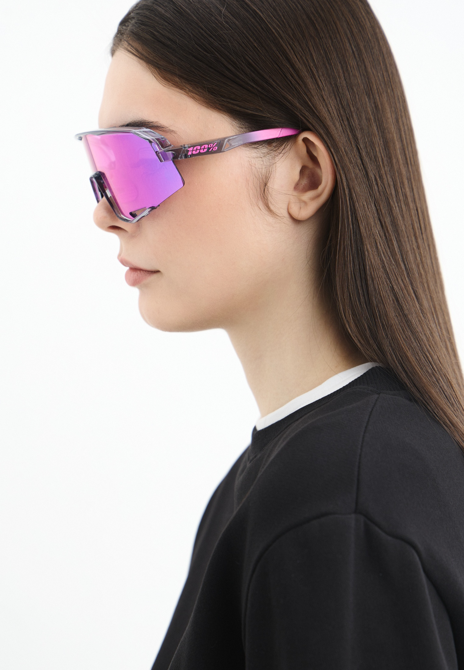 Купить Спортивные очки с диоптриями 100% SLENDALE Tokyo Night - Purple Mirror Lens, rx-018/60057-00005 7ft.ru в интернет магазине Семь Футов
