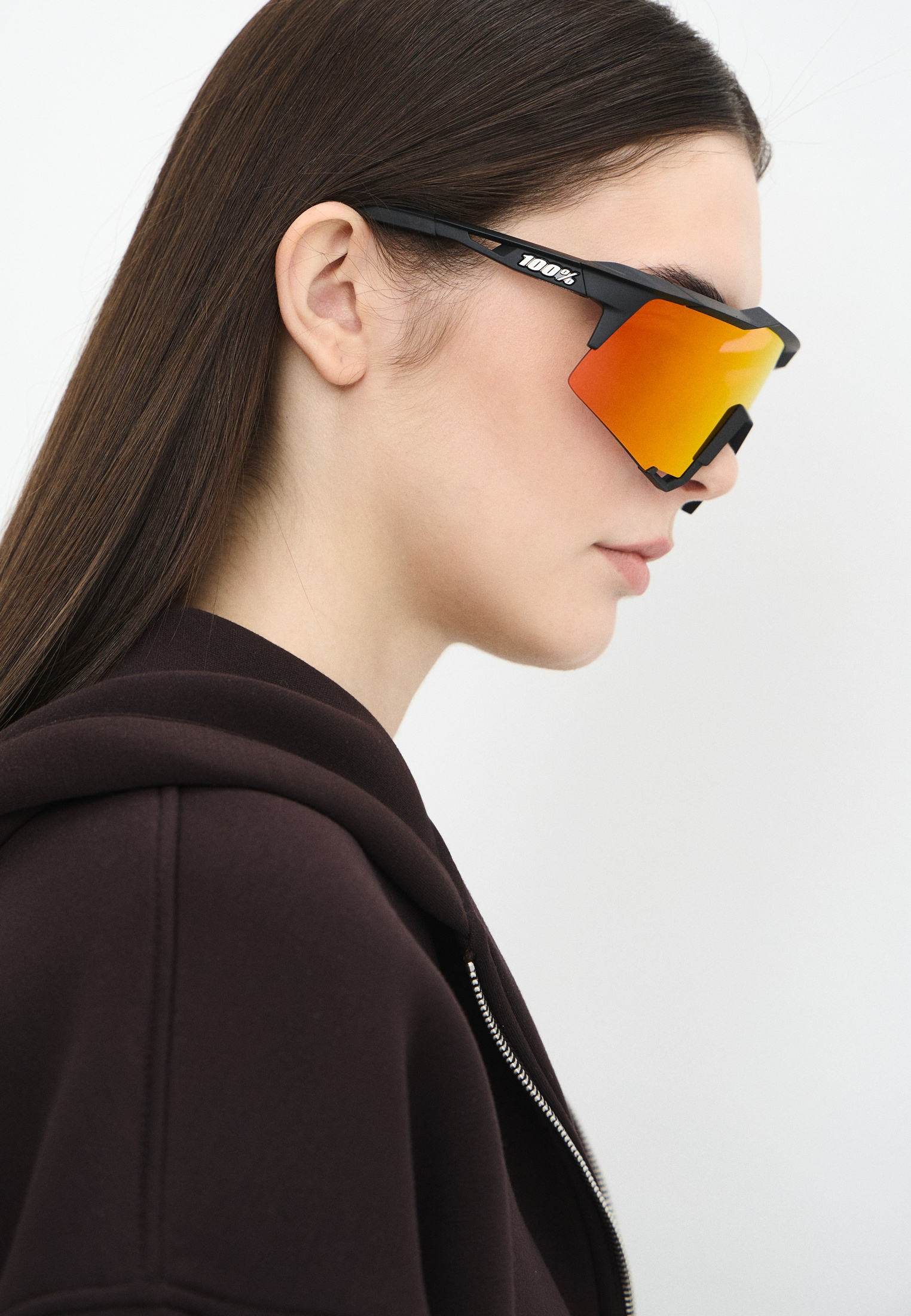 Купить Спортивные очки с диоптриями 100% SPEEDCRAFT Soft Tact Black - HiPER Red Mirror Lens, rx-056/60007-00008 7ft.ru в интернет магазине Семь Футов