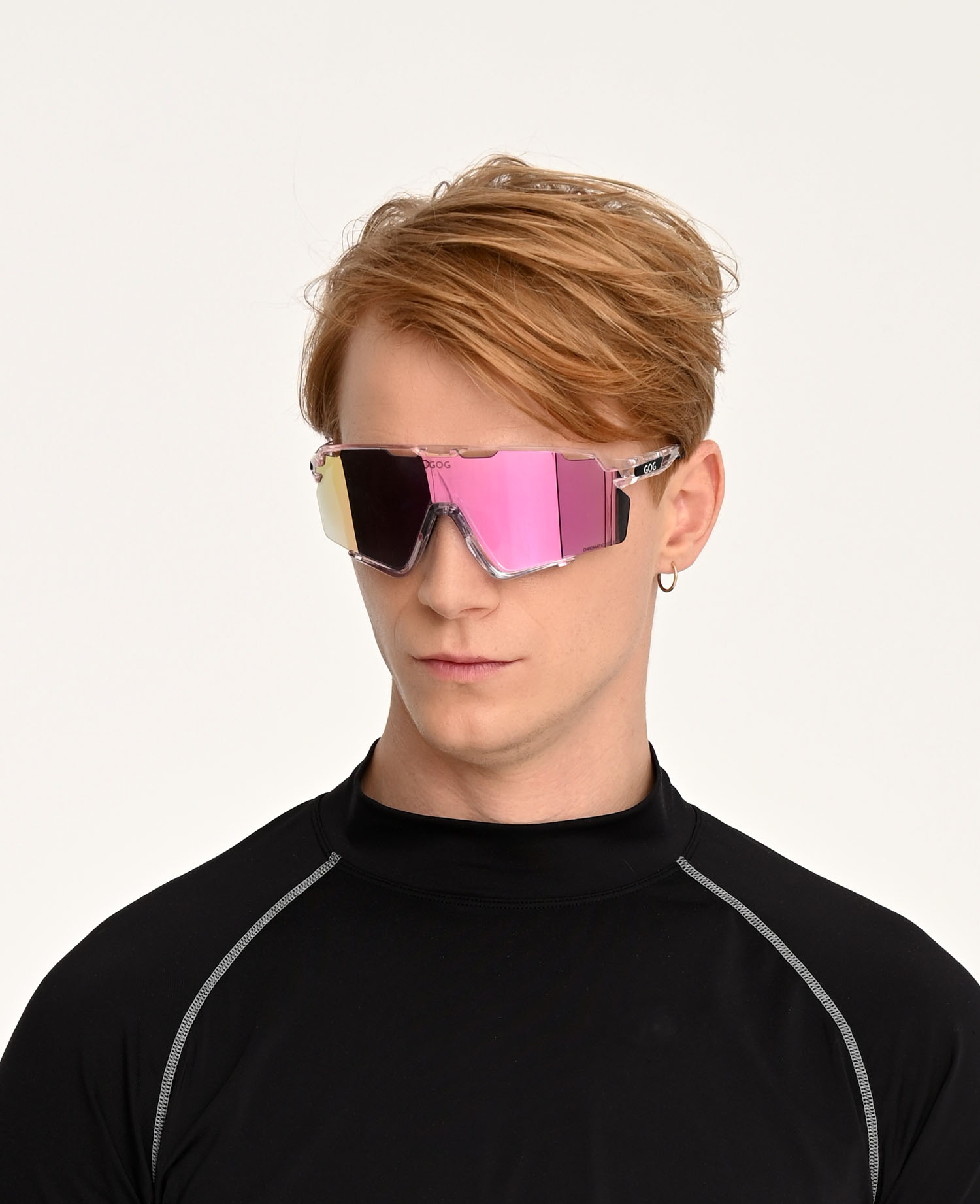 Купить Спортивные очки с диоптриями GOG Prometheus / Photochromic Pink/Black / Reflex Pink, rx-960/e607-2c 7ft.ru в интернет магазине Семь Футов