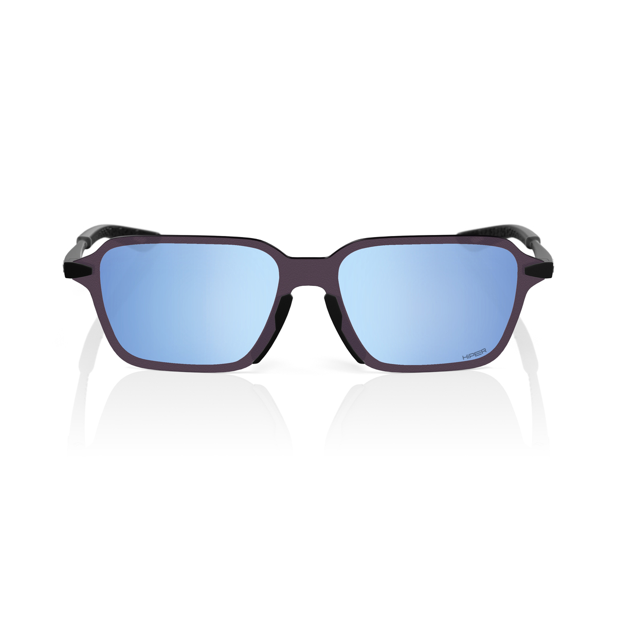Купить Спортивные очки 100% LEGERE TRAP Soft Tact Black - HiPER Blue Mirror Lens, 60056-00002 7ft.ru в интернет магазине Семь Футов