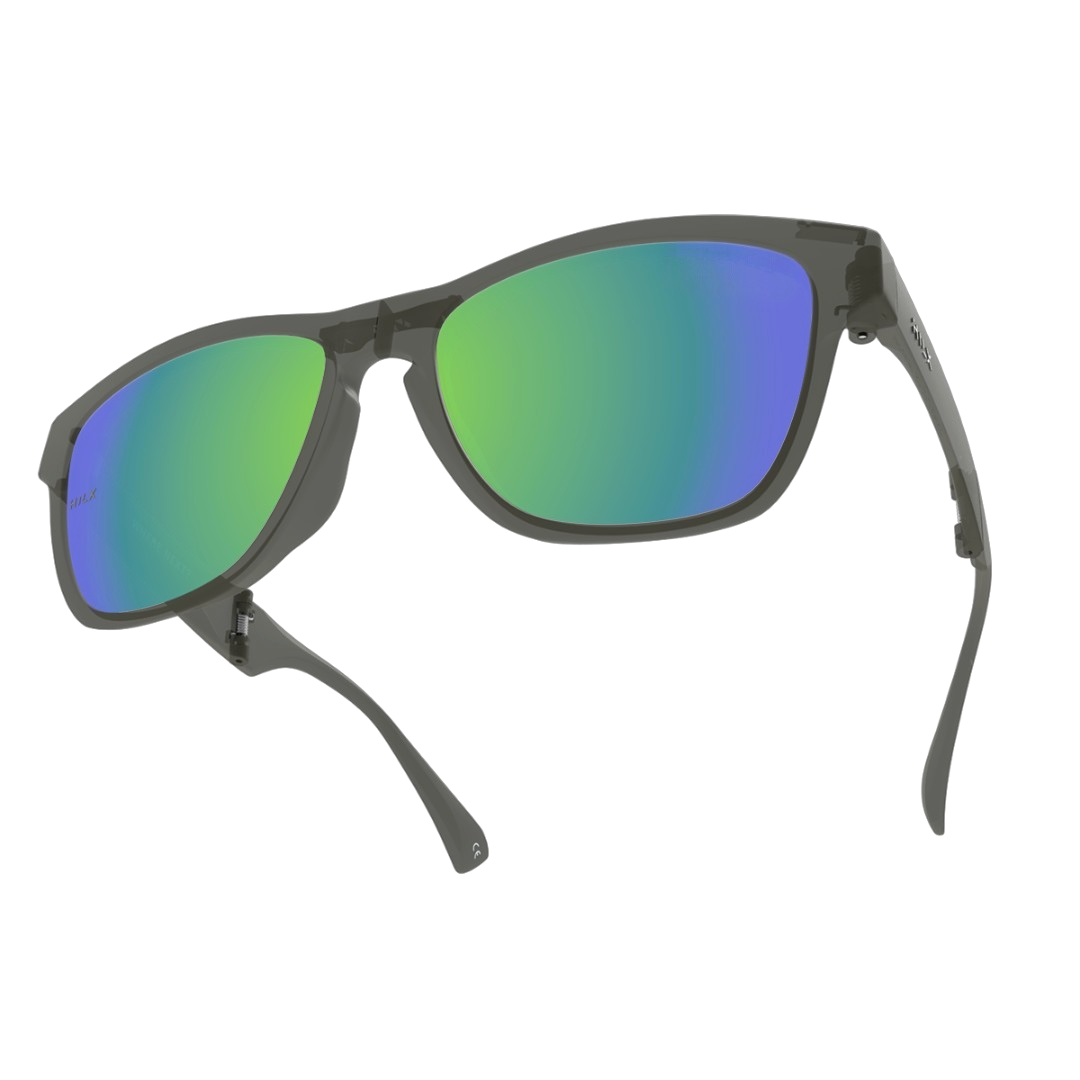 Купить Спортивные очки HILX Unfold / Matt Grey / Green Lens, huf01603-ufgn2 7ft.ru в интернет магазине Семь Футов