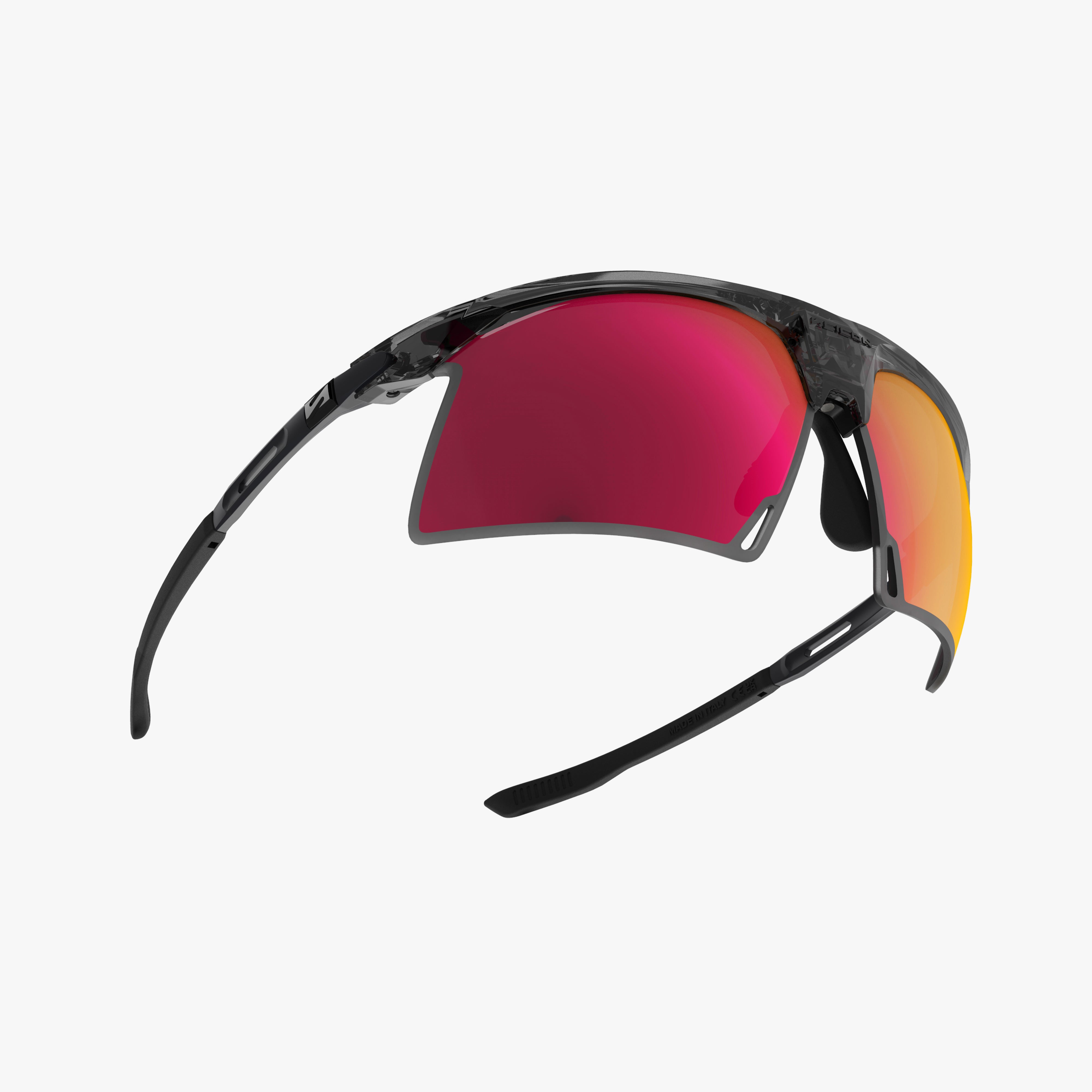 Купить Спортивные очки Scicon Aerobeam Titanium Sunglasses Black Crystal Multi Mirror Sunburst + Pink, ey422825 7ft.ru в интернет магазине Семь Футов