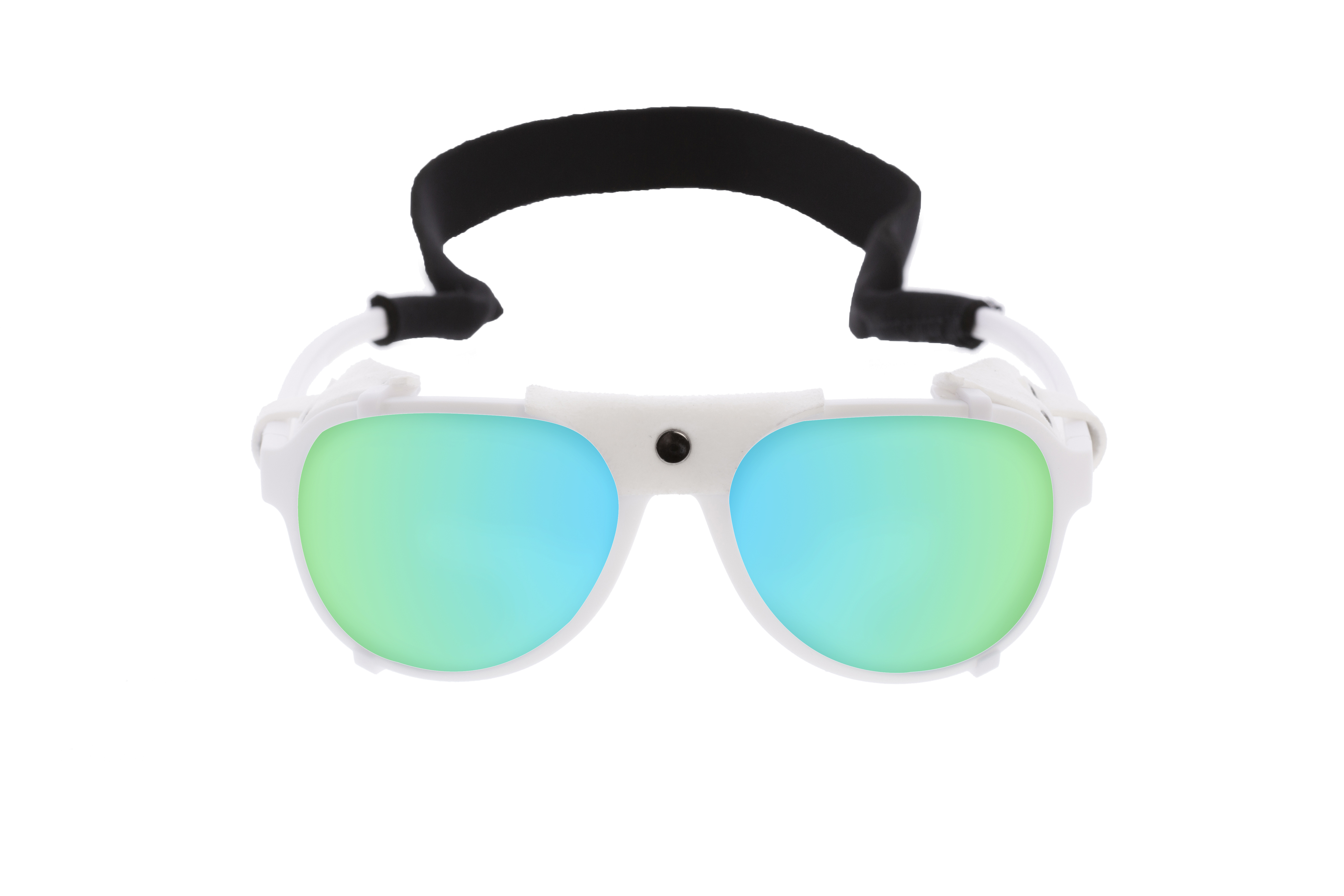 Купить Спортивные очки OCEAN Maui White / Revo Blue Polarized Lens, 088.3 7ft.ru в интернет магазине Семь Футов