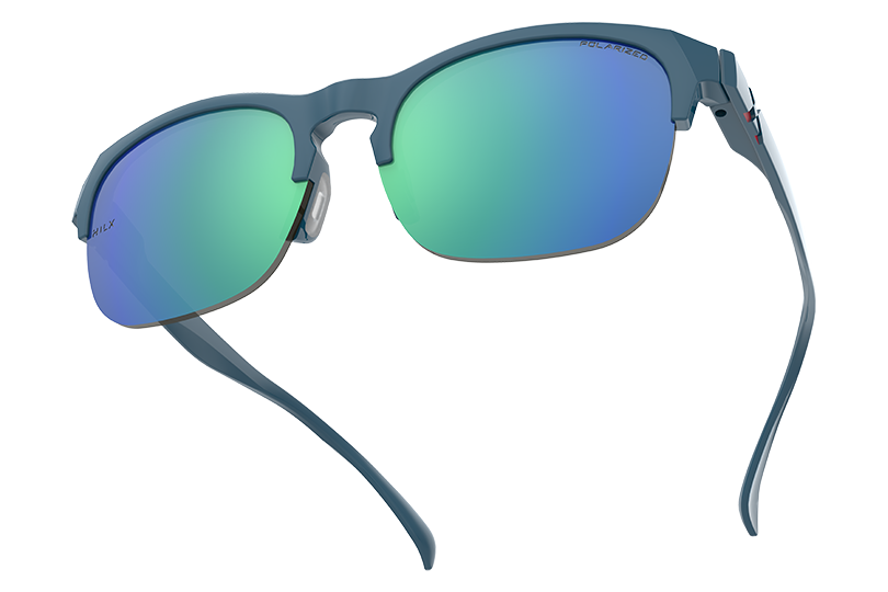 Купить Спортивные очки HILX Interloop Shiny Solid Green / Green Mirror Polarized Lens, hil05003-ilpgn4 7ft.ru в интернет магазине Семь Футов