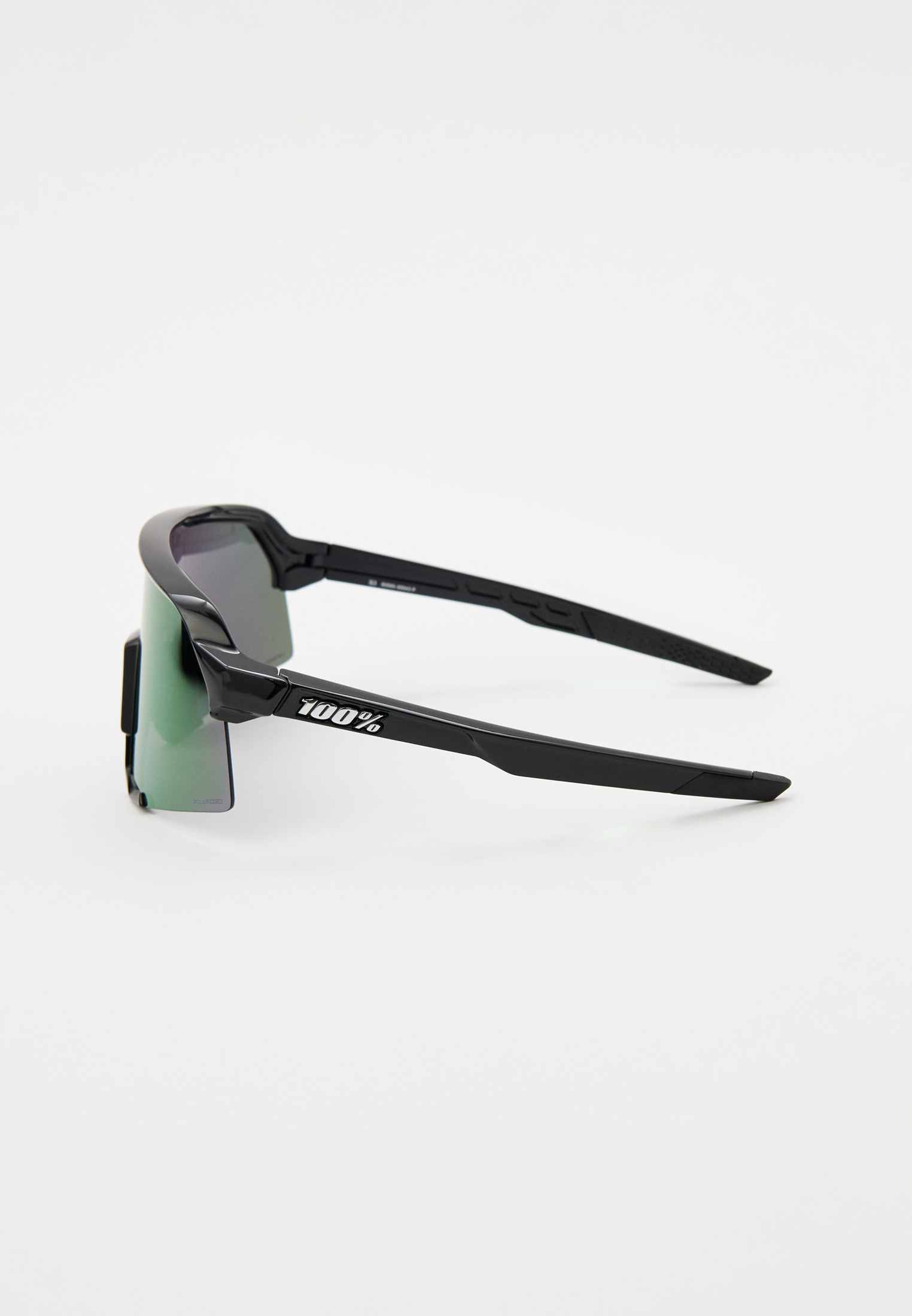 Купить Спортивные очки с диоптриями 100% S3 Polished Black - HiPER Lavender Mirror Polarized Lens, rx-056/60005-00043 7ft.ru в интернет магазине Семь Футов