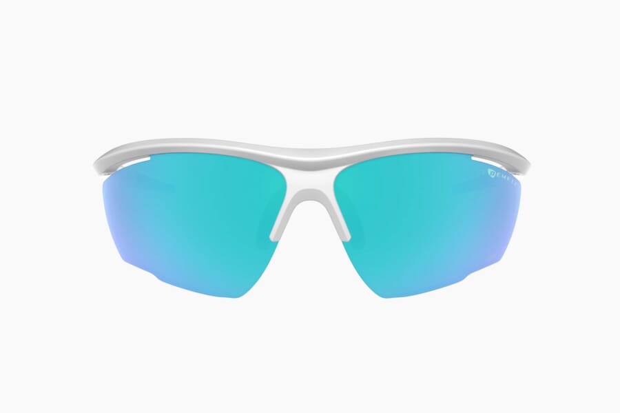 Купить Спортивные очки Demetz Relief L / Matte White / Matte Blue Grey with Blue Mirror Cat.3, relief5054gf67 7ft.ru в интернет магазине Семь Футов