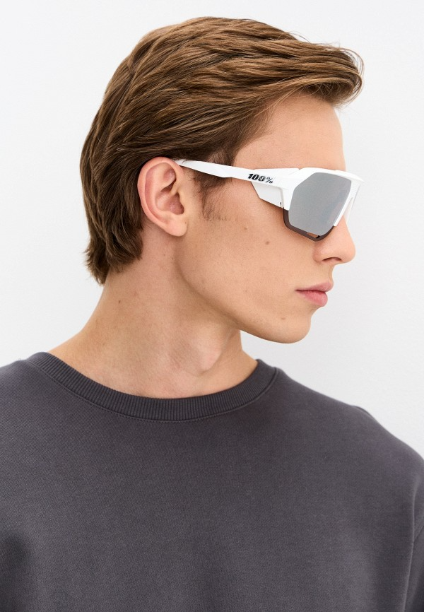 Купить Спортивные очки с диоптриями 100% Norvik / Soft Tact White / HiPER Silver Mirror Lens, rx-018/60031-00003 7ft.ru в интернет магазине Семь Футов