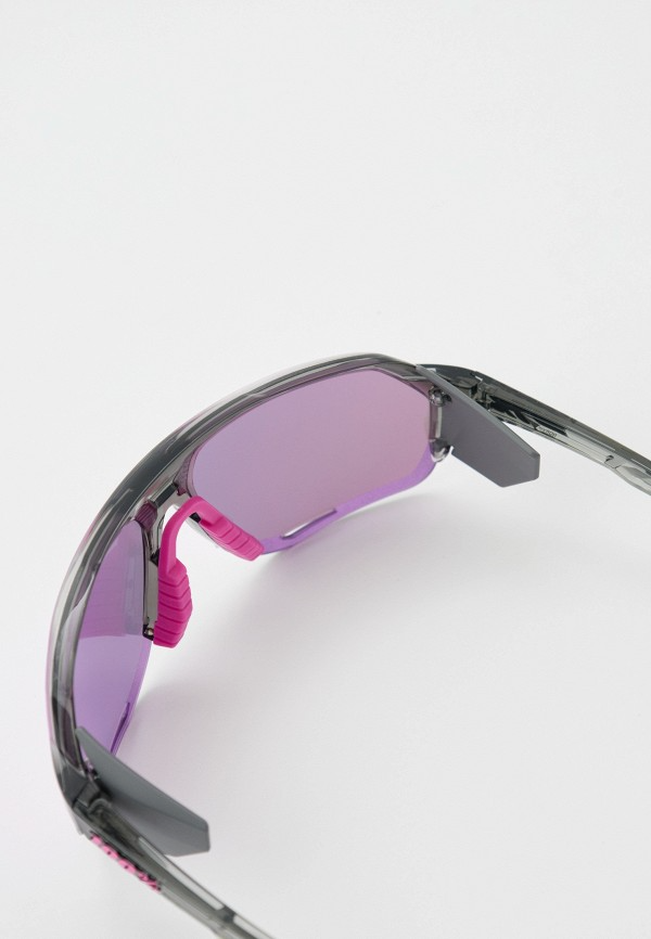 Купить Спортивные очки с диоптриями 100% Norvik / Polished Translucent Grey / Purple Multilayer Mirror Lens, rx-018/60031-00008 7ft.ru в интернет магазине Семь Футов