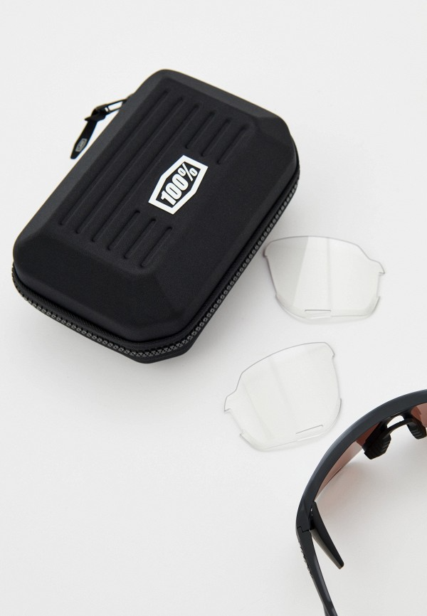 Купить Спортивные очки с диоптриями 100% Norvik / Soft Tact Crystal Black / HiPER Crimson Silver Mirror Lens, rx-018/60031-00001 7ft.ru в интернет магазине Семь Футов