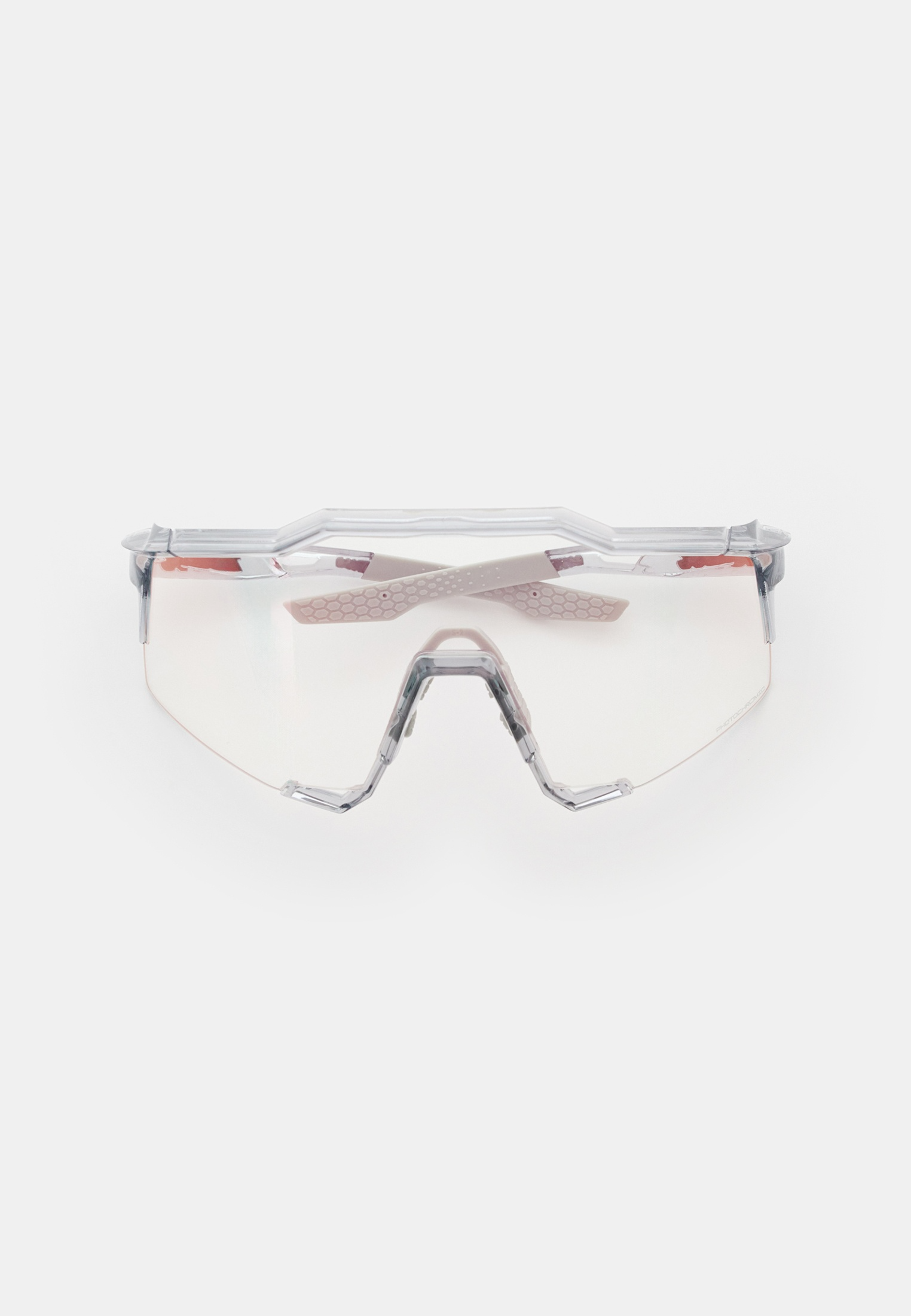 Купить Спортивные очки с диоптриями 100% SPEEDCRAFT Polished Translucent Grey - Rose Gold Mirror Photochromic Lens, rx-056/60007-00034 7ft.ru в интернет магазине Семь Футов