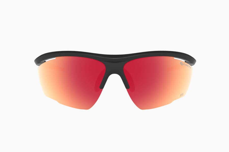 Купить Спортивные очки Demetz Relief L / Matte Black / Matte Orange Purple Mirror Red Cat.3, relief5164vs67 7ft.ru в интернет магазине Семь Футов