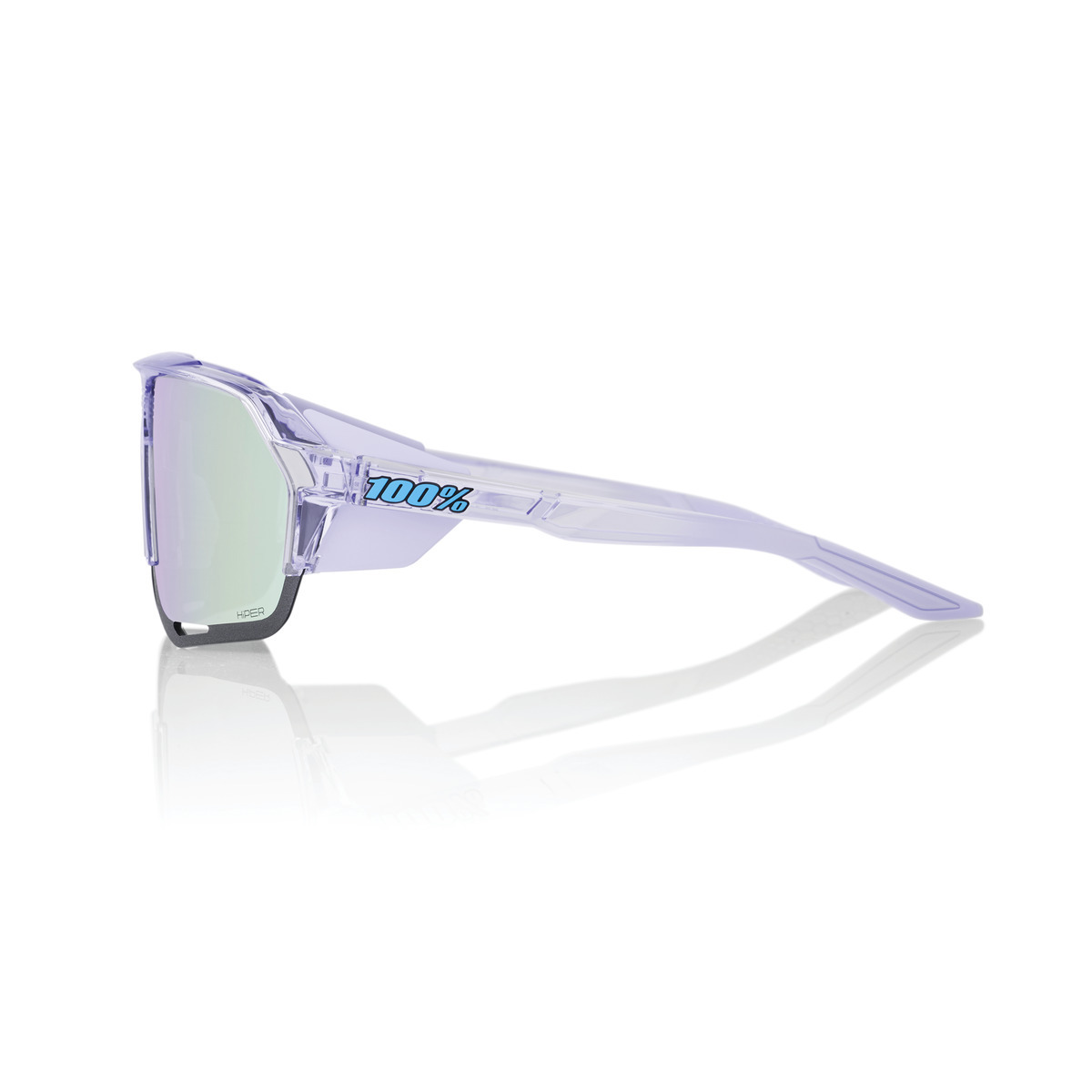 Купить Спортивные очки с диоптриями 100% Norvik / Polished Translucent Lavender / HiPER Lavender Mirror Lens, rx-018/60031-00004 7ft.ru в интернет магазине Семь Футов