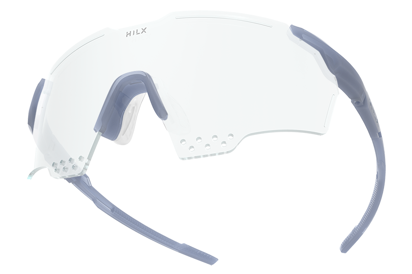 Купить Спортивные очки с диоптриями HILX Gladiator (L) / Shiny Crystal Milky Light Grey / Photochromic Lens, rx-562/hgd04908-gd4xph9 7ft.ru в интернет магазине Семь Футов