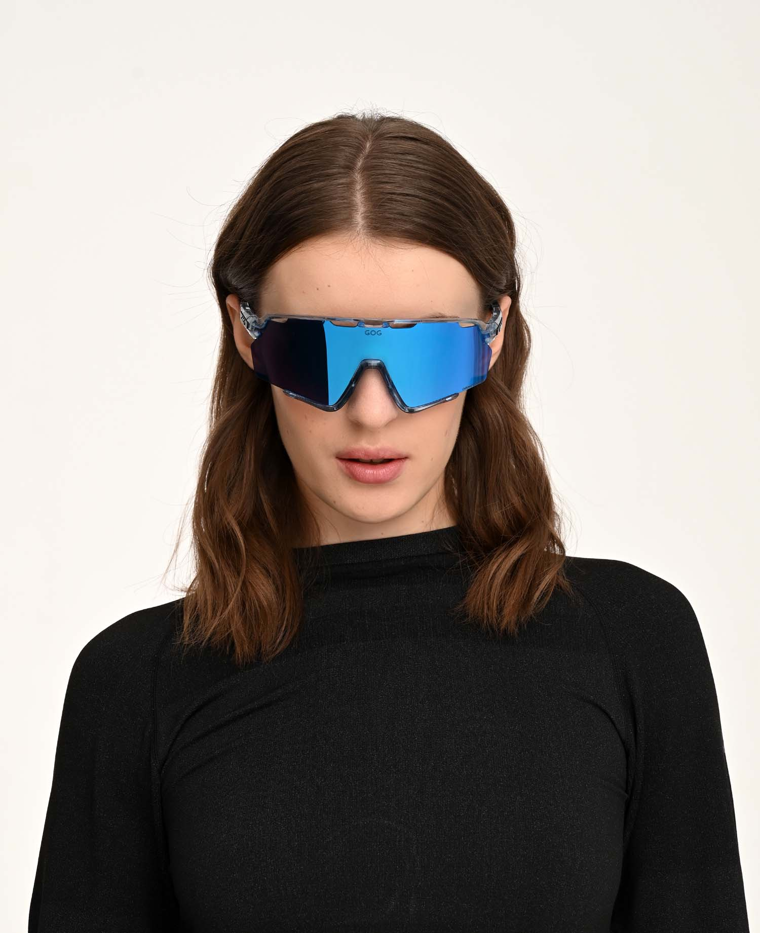 Купить Спортивные очки с диоптриями GOG Prometheus / Photochromic Blue/Black / Reflex Blue, rx-960/e607-1c 7ft.ru в интернет магазине Семь Футов