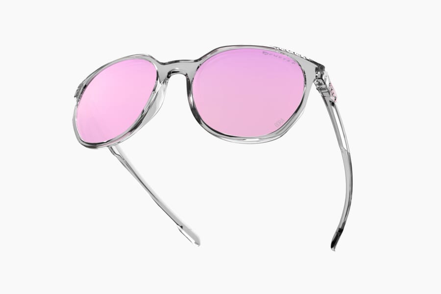 Купить Спортивные очки Demetz Advance / Crystal Grey Polarized with Turquoise/Pink Mirror Cat.3, advance26sa52 7ft.ru в интернет магазине Семь Футов